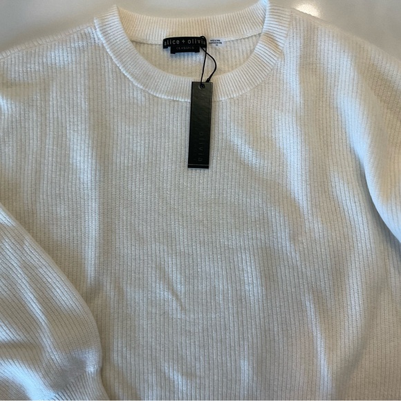 Alice + Olivia Cashmere Sweater-NWT - Picture 3 of 11